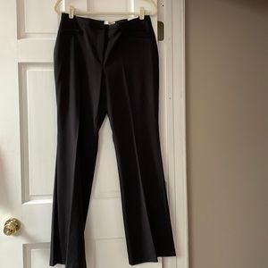 NWT- Chico’s Metro Wide Leg Trouser black size 1